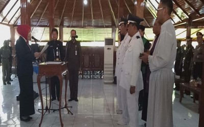 Bupati Grobogan Lantik 222 Kades Terpilih dalam Pilkades Serentak Tahap I